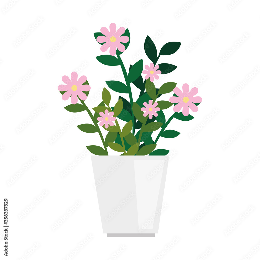 house pot plant on white background vector illustration design house pot plant on white background vector illustration design