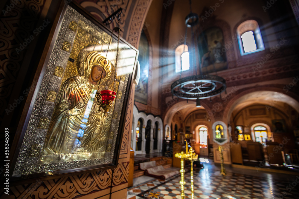 Obraz premium interior of the church