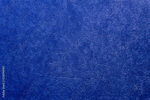 blue textile background. texture. blue color