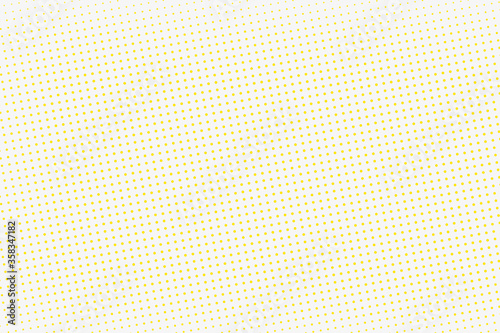 Golden dots on a white background.