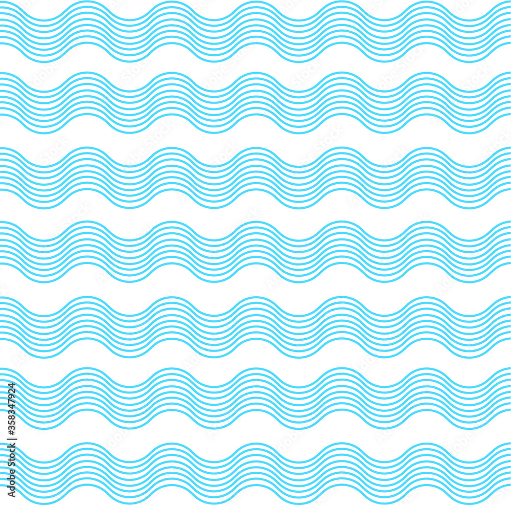 Wave line pattern vector design for wallpaper, textile, background Wave line pattern vector design for wallpaper, textile, background