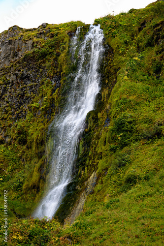Seljalandsfoss  a waterfall in South Region of Iceland