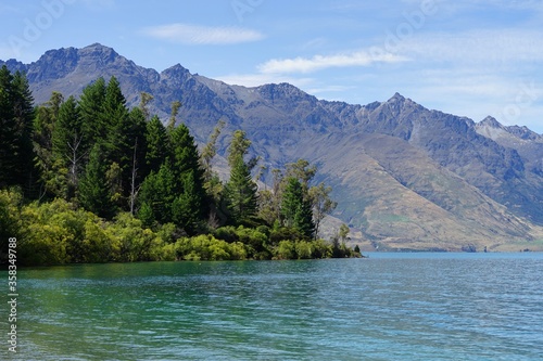 Lake Wakatipu near Queenstown.