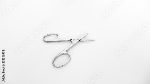 stainless steel manicure nail scissors