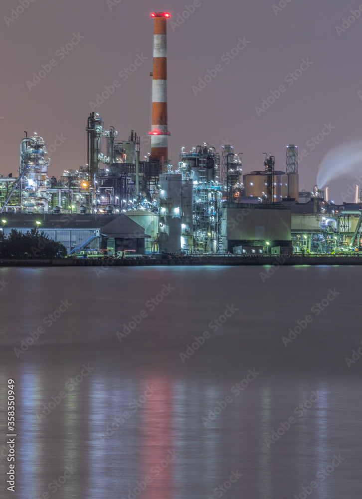 Naklejka premium 夜景