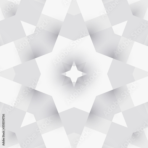 Fototapeta Naklejka Na Ścianę i Meble -  Gray styled seamless repeat pattern wall tiles, Decor For home, Moroccan tiles, ornaments, or wall decor on marble, it also can be used for wallpaper, linoleum, textile, webpage