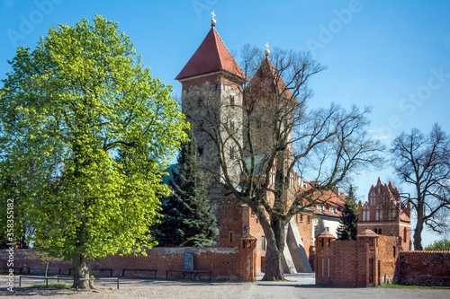 Obraz na płótnie Klasztor w Czerwińsku nad Wisłą w salonie