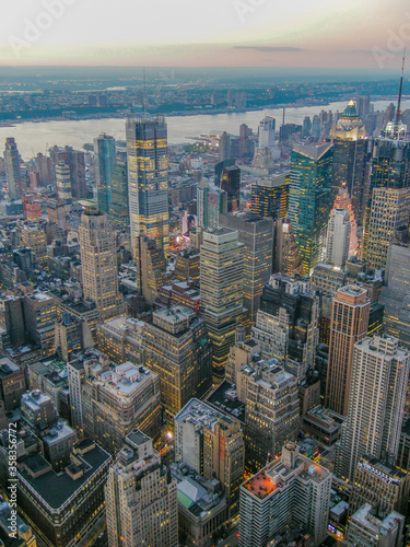 New York city panorama united states © DD25