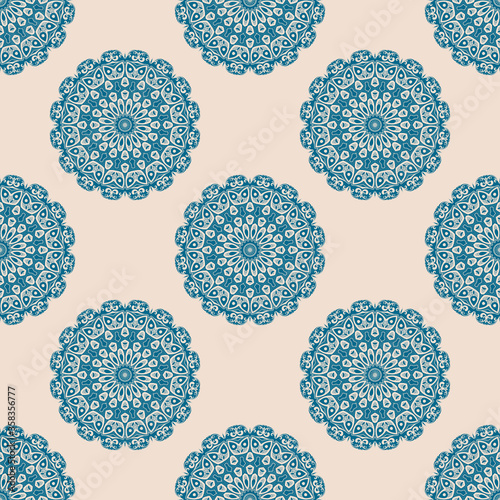 Seamless background with geometric pattern