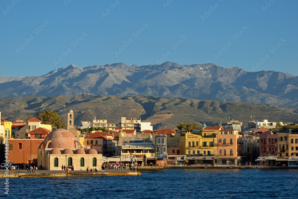 The old town of Chania, Greece