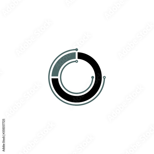 an Abstract logo / icon design