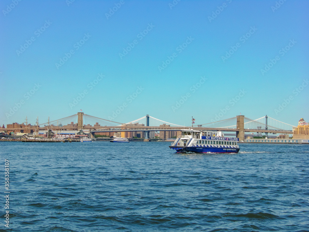 Fototapeta premium New York city panorama united states