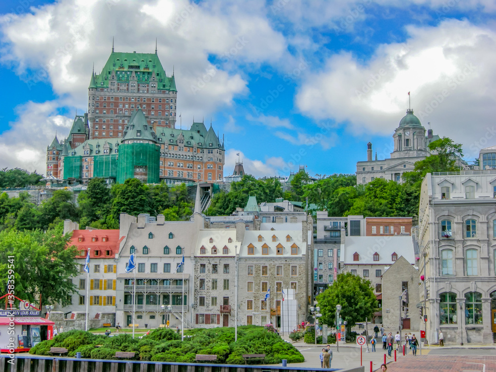 Fototapeta premium panorama of Quebec, Canada