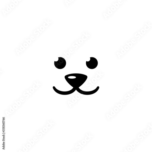 Animal Face logo / icon design