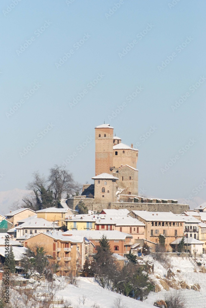Castle of Serralunga of Alba, Piedmont - Italy