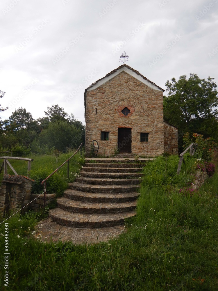 Church of St. Sebastiano,Iigliano - piedmont - Italy