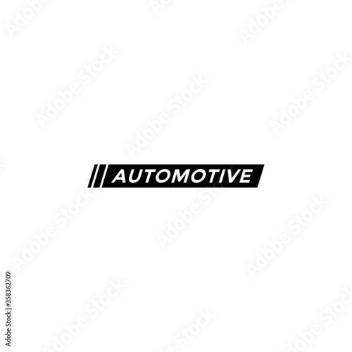 a simple Automotive logo / wordmark design