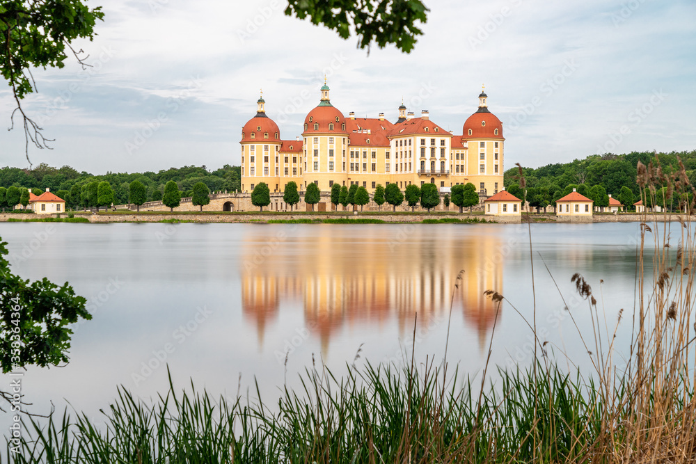Fototapeta premium Schloss Moritzburg in Sachsen