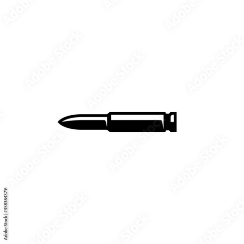 a simple Bullet logo / icon design