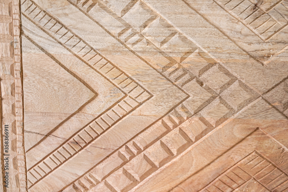 Obraz premium Tallado en madera de mando