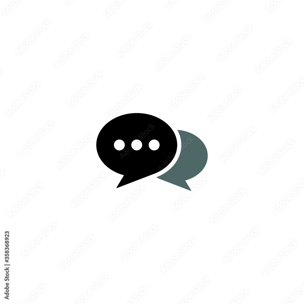 Chat Bubble logo / icon design Chat Bubble logo / icon design