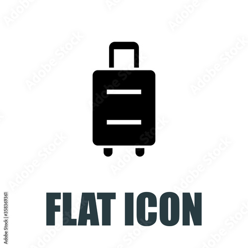 Suitcase icon pictogram