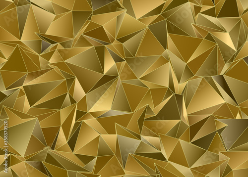 Abstract Low-Poly background. triangulated texture. Design 3d. Polygonal geometrical pattern. Triangular modern style