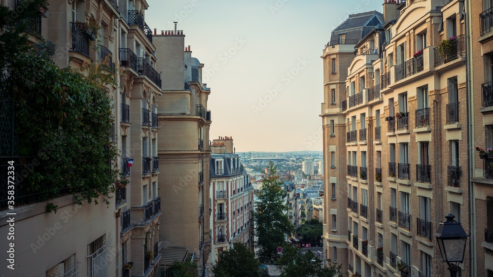 Street in paris 