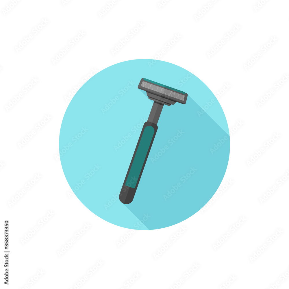 shaving razor simple flat design vector shaving razor simple flat design vector