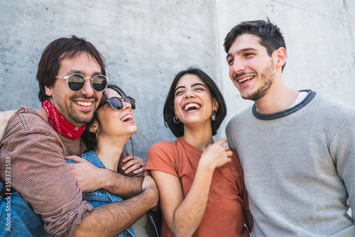 Friends spending good time together.