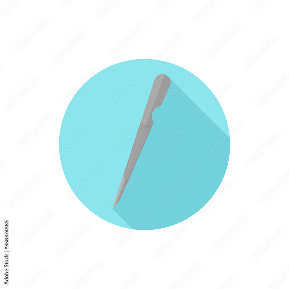 nail file simple flat design vector nail file simple flat design vector