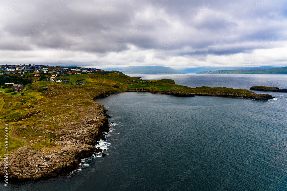 Obraz premium Faroe Island, Kingdom of Denmark