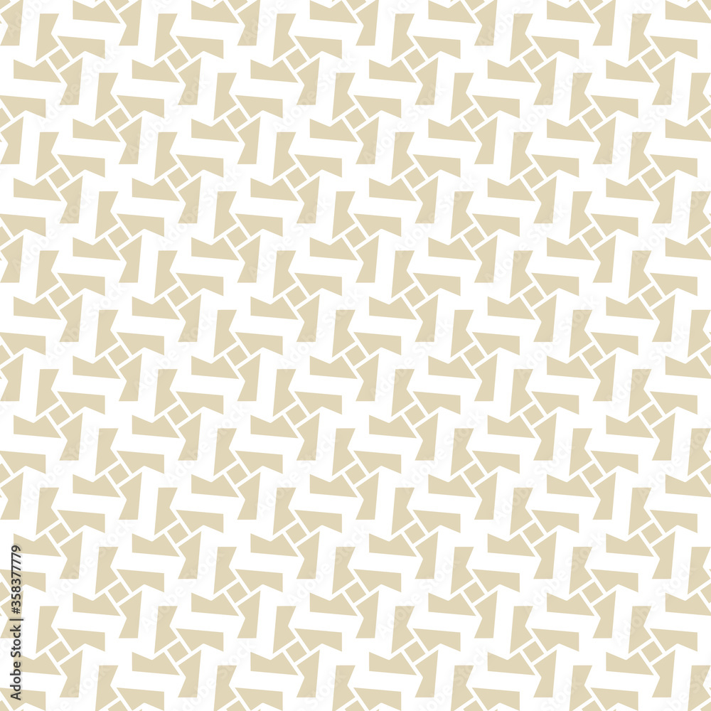 Abstract seamless pattern of rotating geometric shapes. Pattern for your design fabric or wallpaper. Abstract seamless pattern of rotating geometric shapes. Pattern for your design fabric or wallpaper.