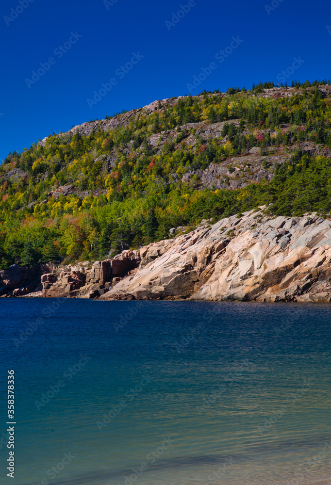 View from Sand Beach in Acadia National Park, Maine View from Sand Beach in Acadia National Park, Maine