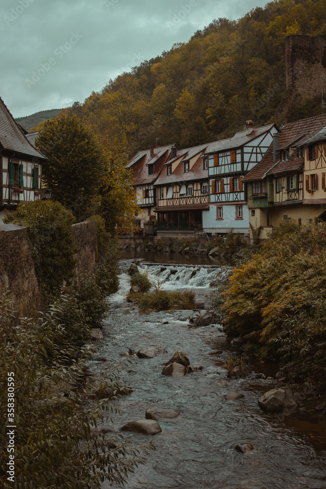 A beautiful small French village