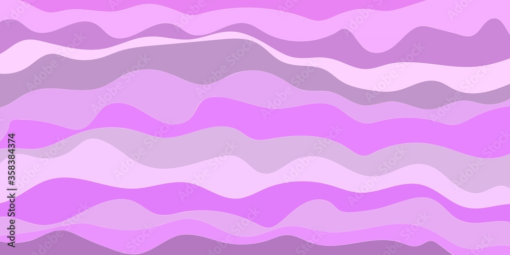 Illustration. Different color wavy stripes Illustration. Different color wavy stripes