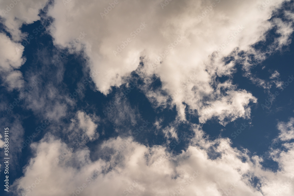 Fototapeta premium white clouds and blue sky