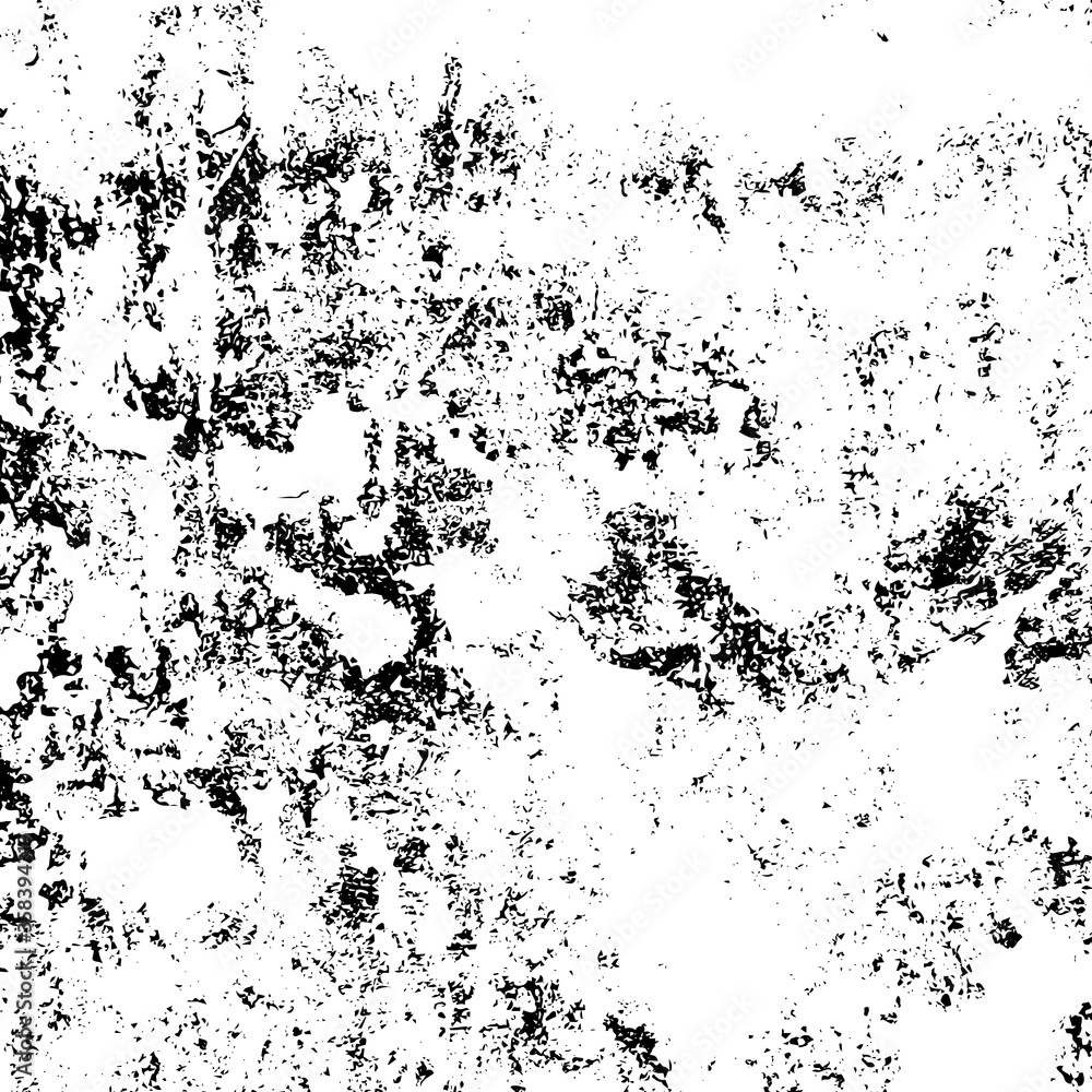 Grunge Texture Vector Illustration. Vintage Retro Template, Weathered Grained Distress Obsolete Crack Effect.