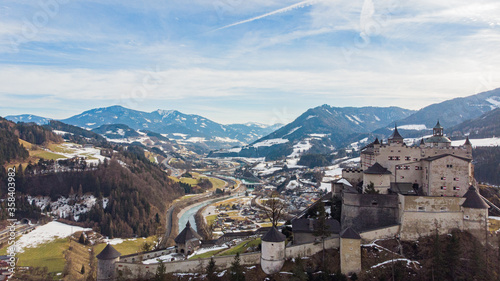 Hohenwerfen Castle, Austria.