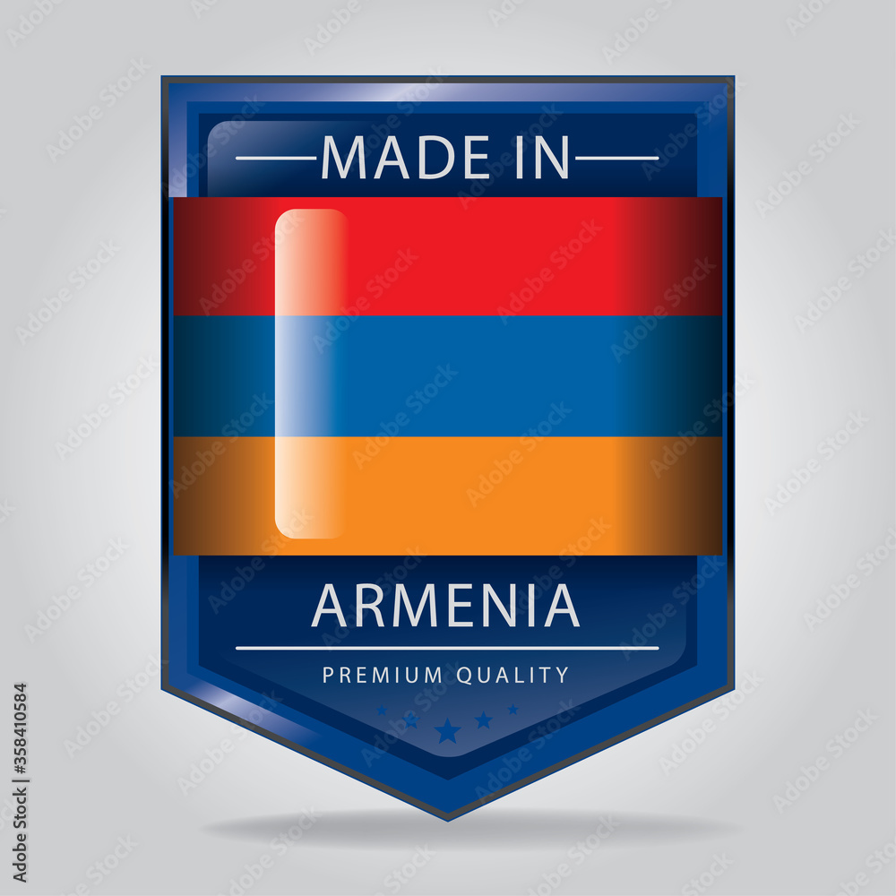 Made in ARMENIA Seal, ARMENIAN National Flag (Vector Art)
Made in ARMENIA Seal, ARMENIAN National Flag (Vector Art)