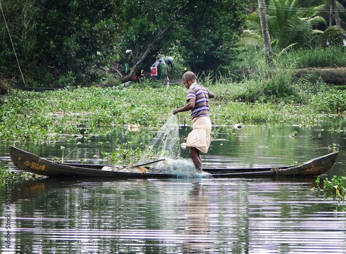 man in boat