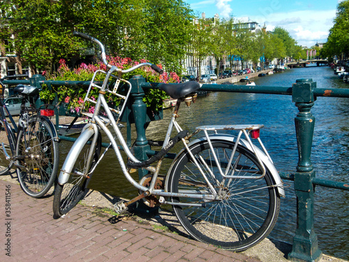 bicycles in amsterdam