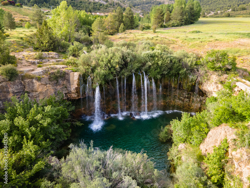 Cascada del Molino de San Pedro en el Vallecillo, Teruel
