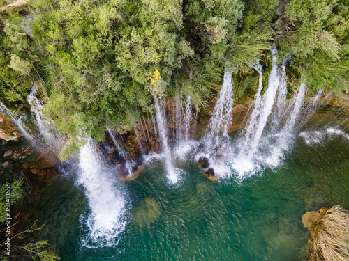 Cascada del Molino de San Pedro en el Vallecillo, Teruel