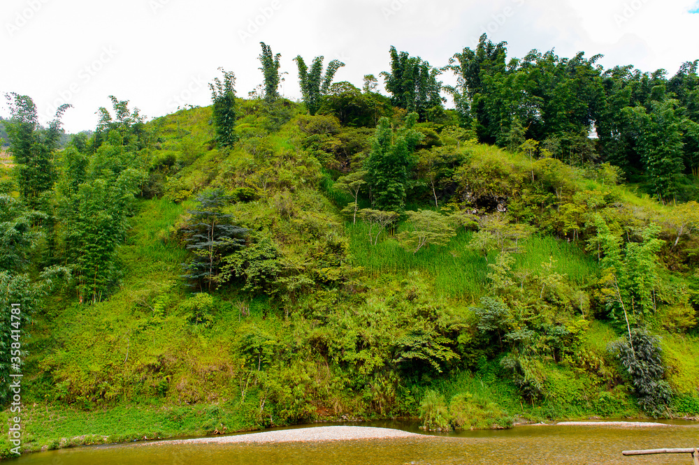 Obraz premium It's Natural landscape of the Northern Vietnam