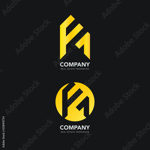 Versatile Real Estate Logo Vector