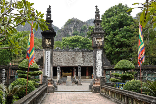 Temple of Dinh Tien Hoang honoring Dinh Bo Linh, the first emperor of Vietnam, Hoa Lu, Vietnam