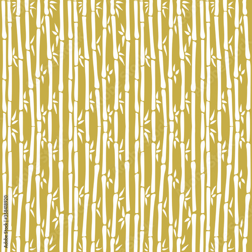 Fototapeta Naklejka Na Ścianę i Meble -  Bamboo seamless repeat pattern background