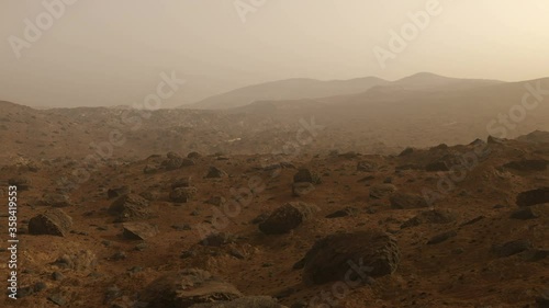 Mars Surface Pan
Camera Pan across the Mars surface
