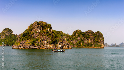 It's Halong bay, Vietnam. UNESCO World Heritage